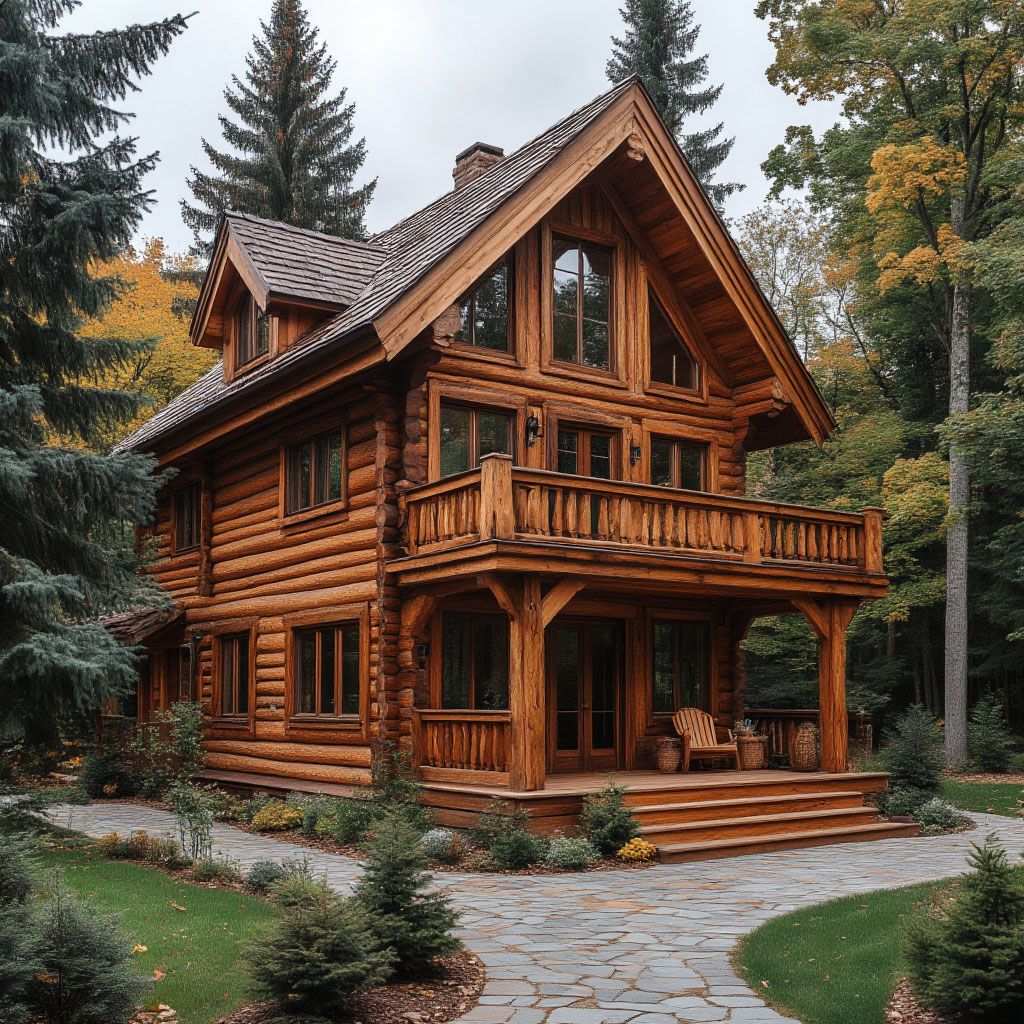 Дом как произведение искусства: Использование редких пород дерева в строительстве загородного дома