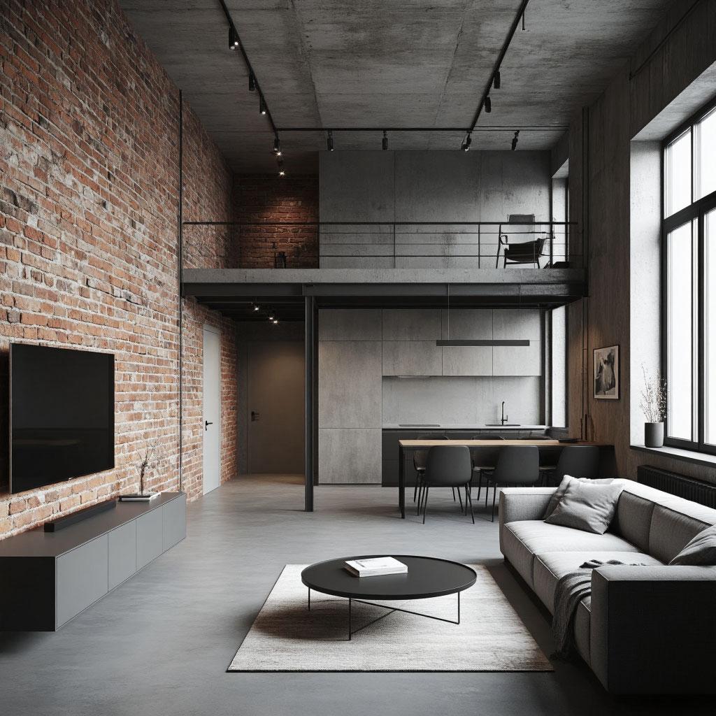 Стиль индастриал в интерьере. Когда заводской цех становится домом