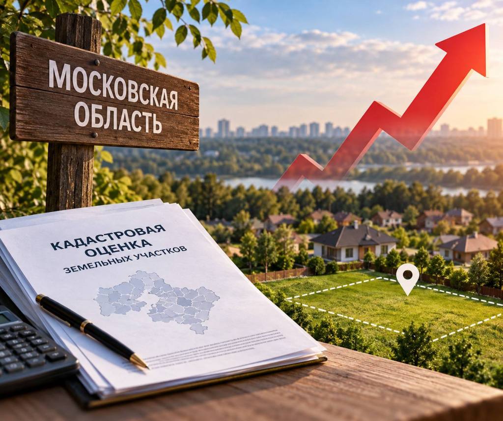 Землю в Подмосковье переоценят: кадастровая стоимость может вырасти в среднем на 54%