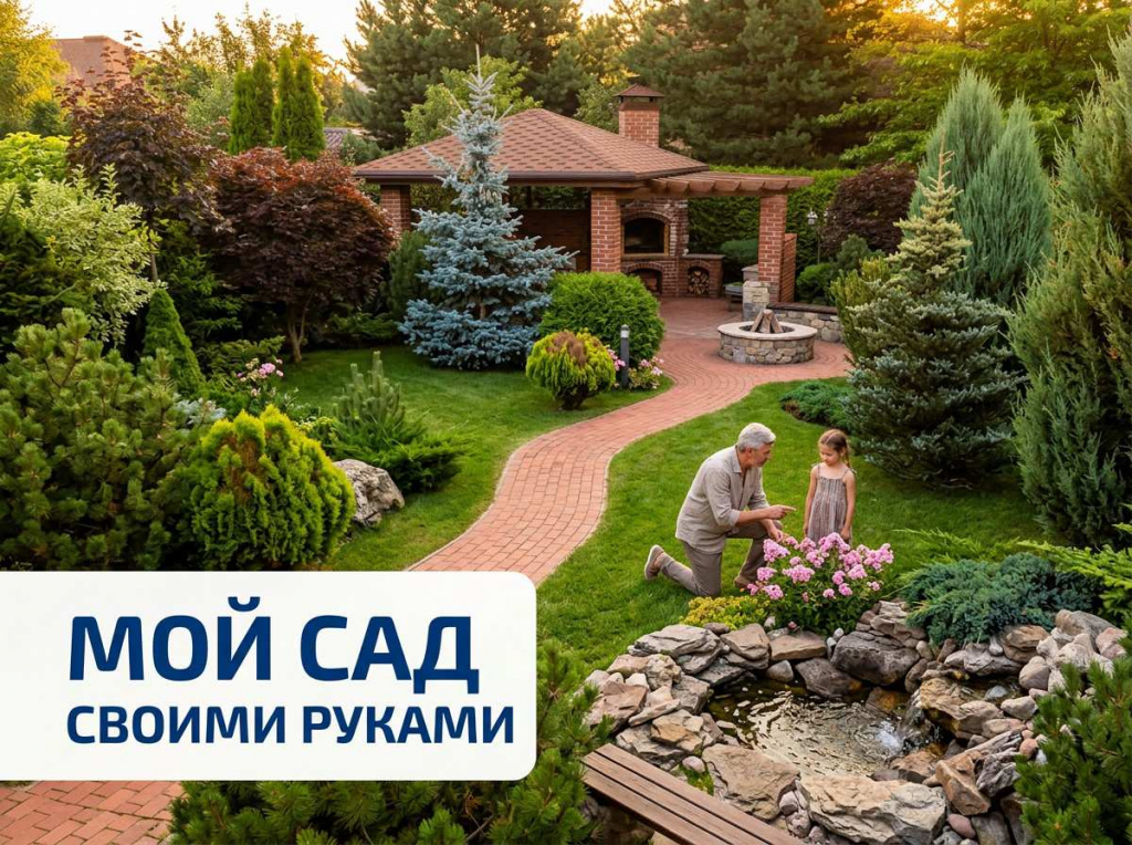 Как организовать ландшафтный дизайн на пустом участке