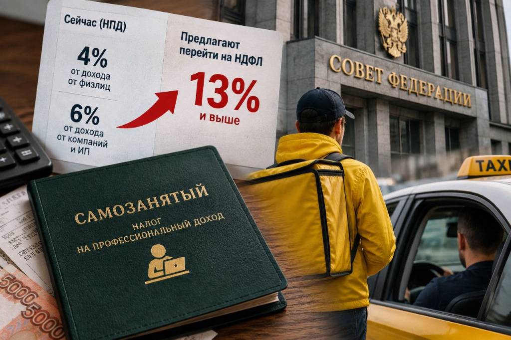 В России обсуждают возможное изменение налогового режима для самозанятых, которые фактически работают в формате постоянной занятости на одного работодателя или цифровую платформу