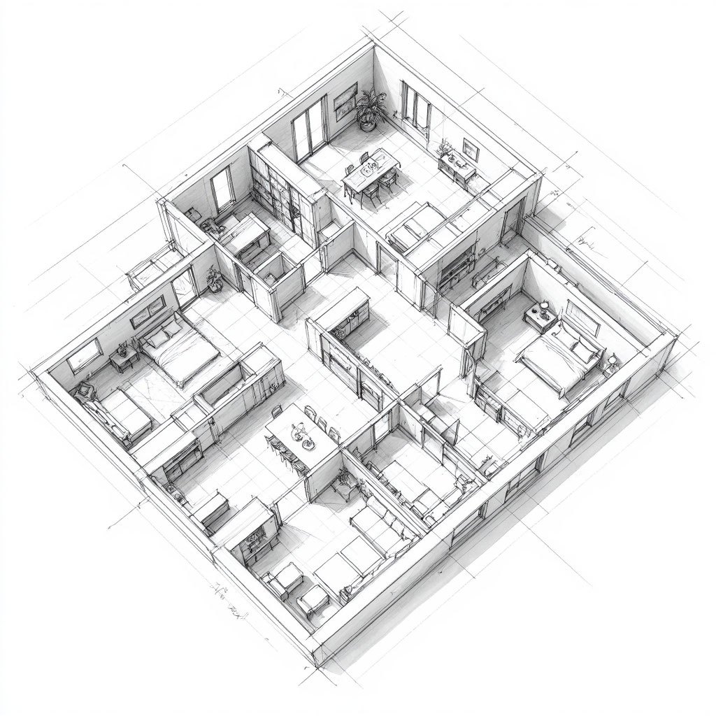Москва упрощает согласование перепланировок: теперь можно обойтись эскизом от руки