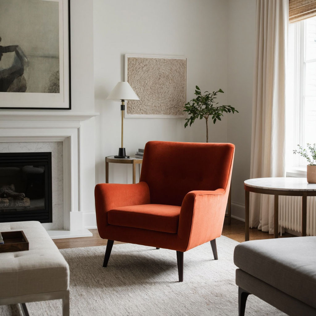 Акцентное кресло: как выбрать идеальный элемент для вашей гостиной
