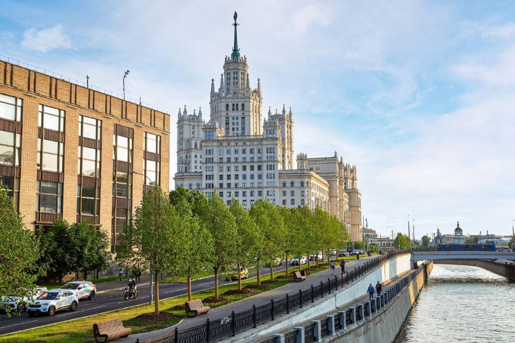 В Москве появится новый пешеходный маршрут по шести набережным