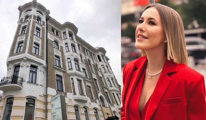 Ксения Собчак купила 5-комнатную квартиру в историческом здании