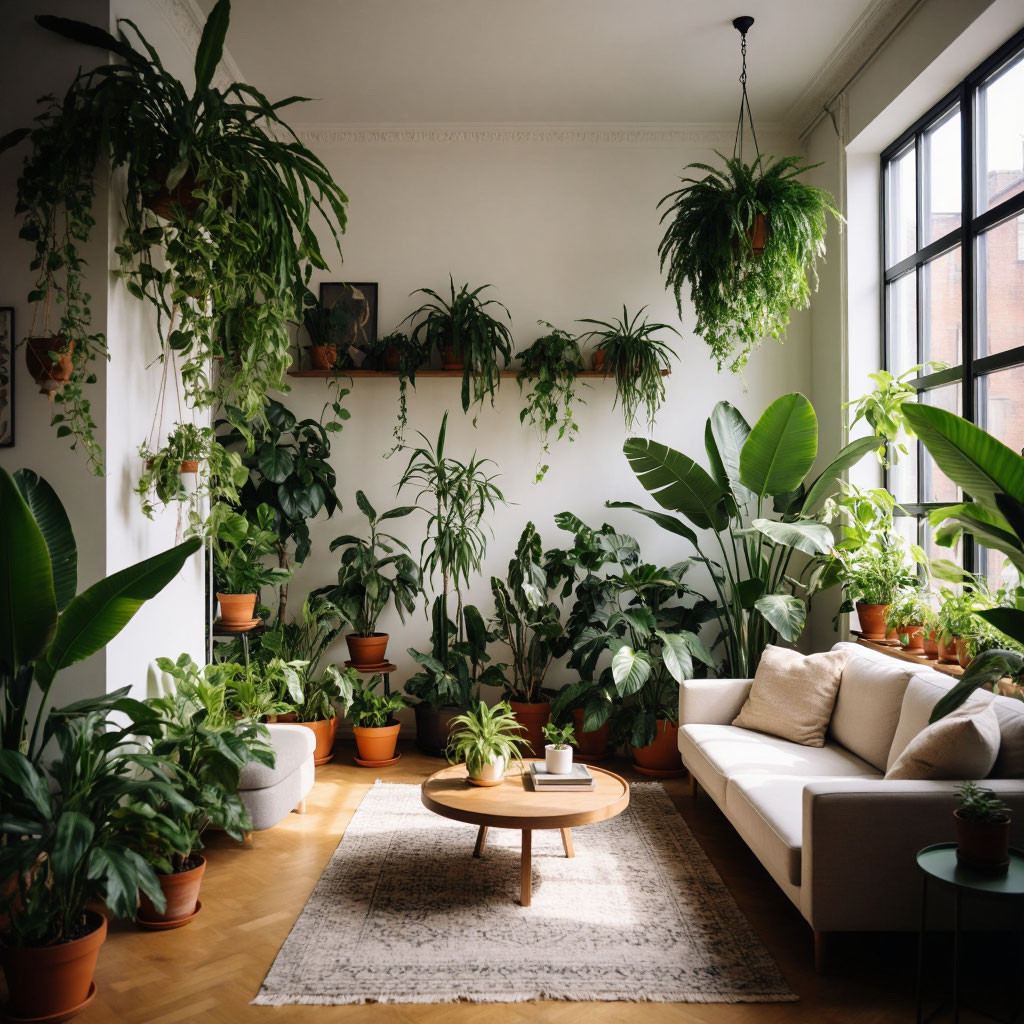 Растения в интерьере: зелёные зоны, которые объединяют пространства