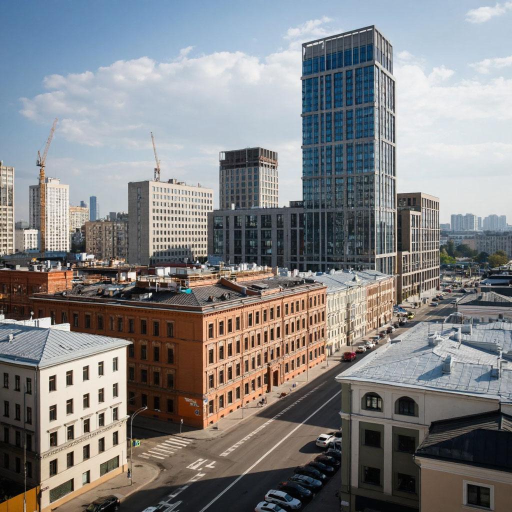 Сокращение предложения на рынке новостроек «старой» Москвы: тренд 2025 года