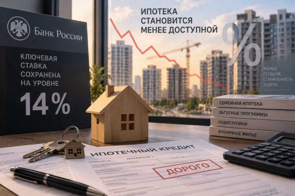 Ипотека остается главным фактором давления на рынок жилья
