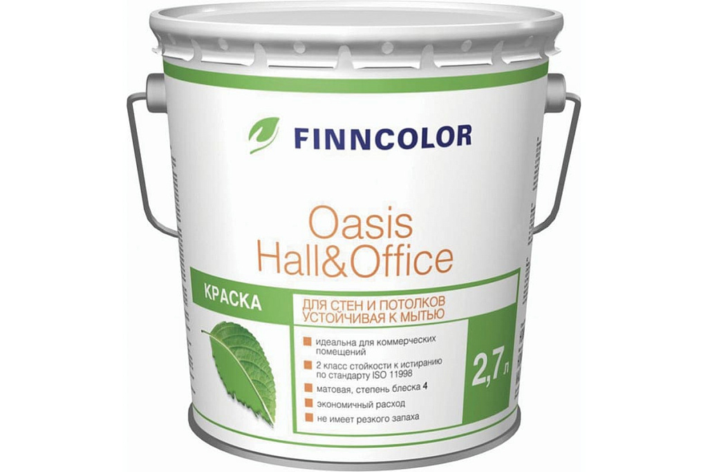 Краска «FINNCOLOR Oasis Hall&Office» (Фото: vseinstrumenti.ru)