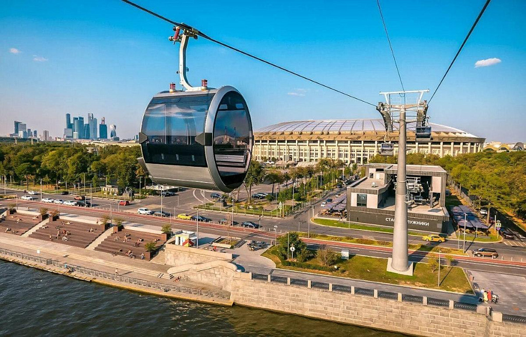 Канатная дорога на Воробьевых горах (фото: doska-doska24.ru)