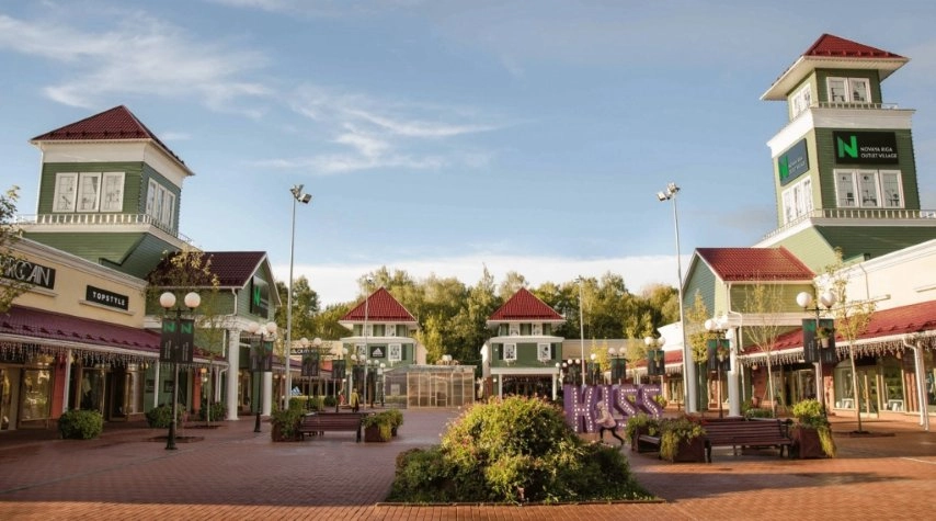 Novaya Riga Outlet Village – популярное место для шопинга и отдыха